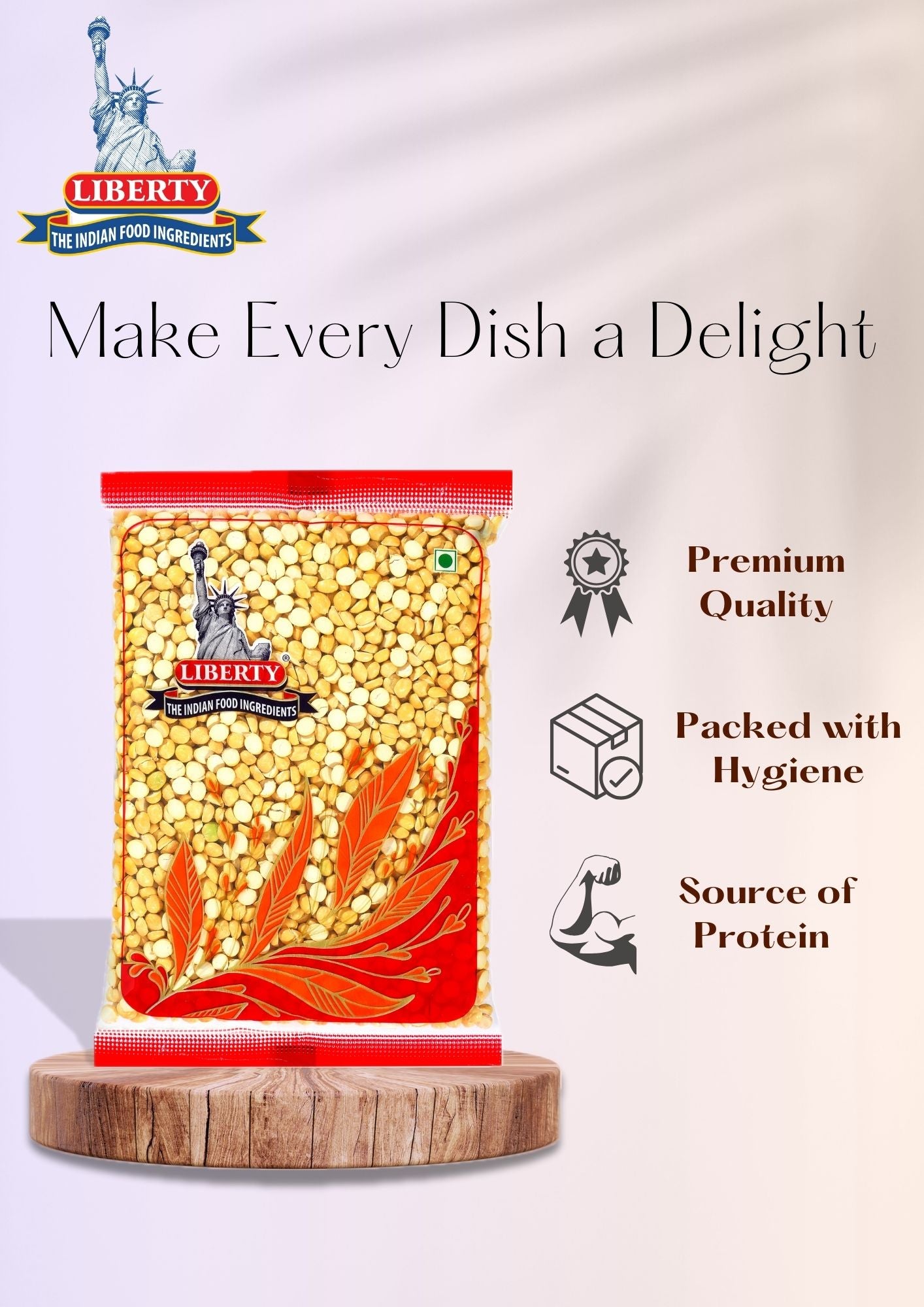 Phutana Dal (Roasted Channa Dal)